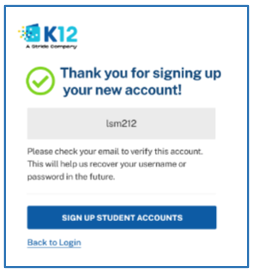 Set Up Your Online School (OLS) Accounts — Step 4